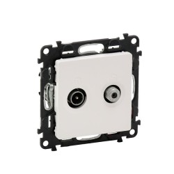 Розетка встраиваемая Legrand 753458 белый