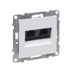 Вывод кабеля Legrand Suno (721151) белый