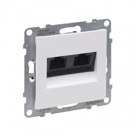 Вывод кабеля Legrand Suno (721151) белый