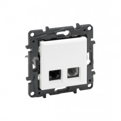 Информационная розетка Legrand Niloe Step (863156) белый