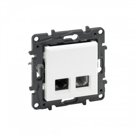 Информационная розетка Legrand Niloe Step (863156) белый