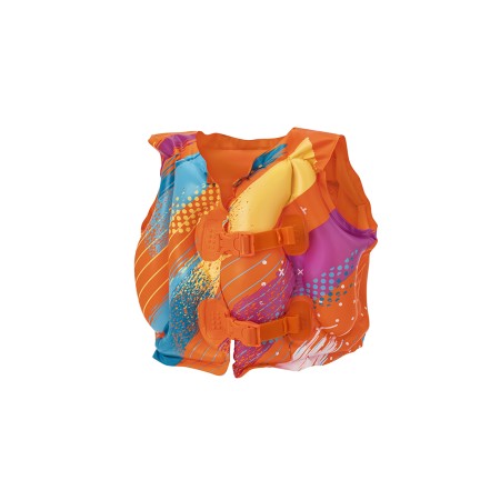 Жилет для плавания Colorify Toughlite BESTWAY 32272 оранжевый