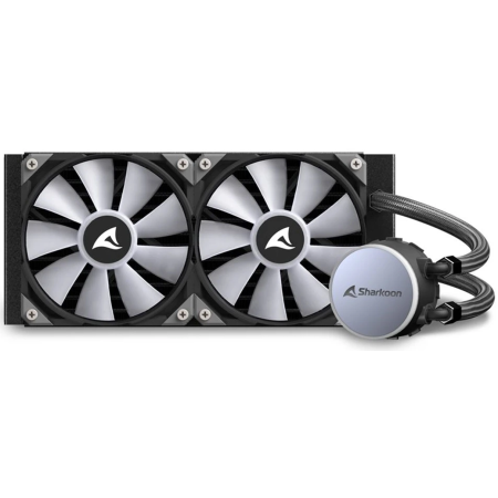 Система водяного охлаждения Sharkoon S70 RGB черный