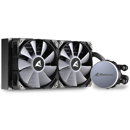 Система водяного охлаждения Sharkoon S70 RGB черный