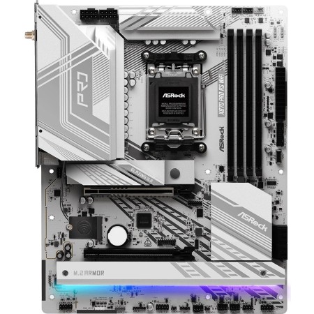 Материнская плата ASRock X870 Pro RS WiFi (90-MXBQ00-A0UAYZ) черный