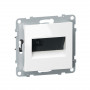 Вывод кабеля Legrand Suno (721152) белый