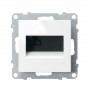 Вывод кабеля Legrand Suno (721152) белый
