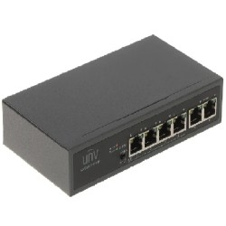 Коммутатор Uniview NSW2010-6T-POE-IN черный