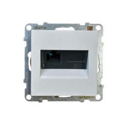 Вывод кабеля Legrand SUNO (721150) белый
