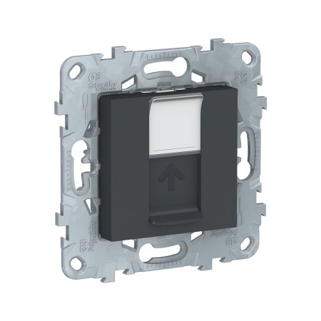 Информационная розетка Schneider Electric New Unica (NU541154) черный