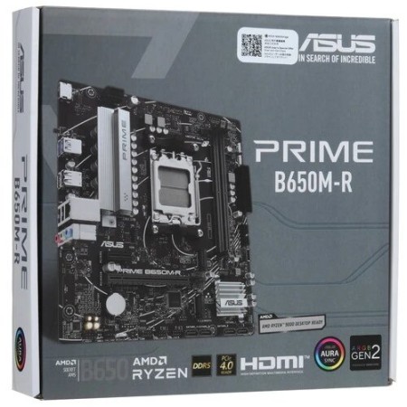 Материнская плата ASUS PRIME B650M-R (90MB1H30-M0EAY0) чёрный