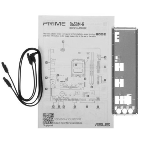 Материнская плата ASUS PRIME B650M-R (90MB1H30-M0EAY0) чёрный
