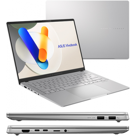 14" Ноутбук Asus VivoBook S14 M5406NA-QD108 (90NB1491-M006A0) серебристый