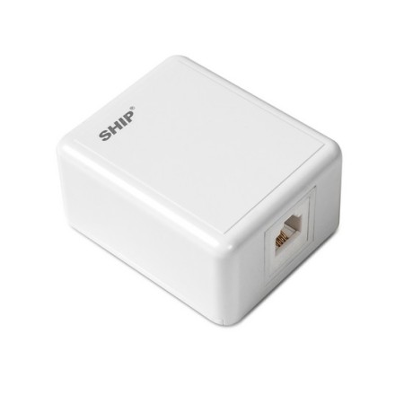 Информационная розетка SHIP A111 белый