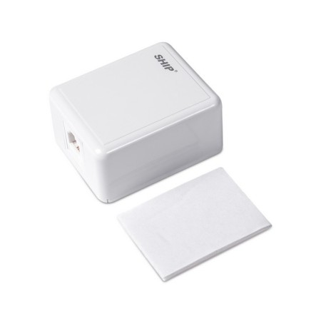 Информационная розетка SHIP A111 белый