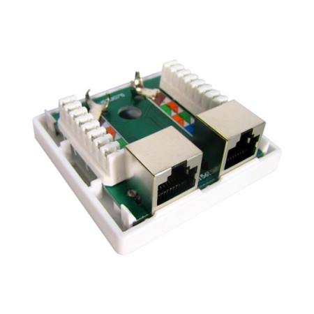 Информационная розетка SHIP A184-2 белый