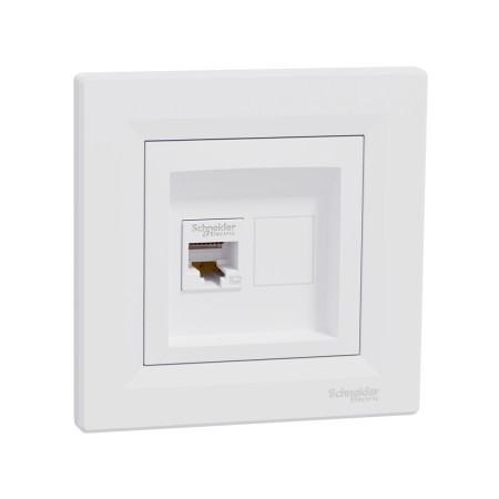 Информационная розетка Schneider Electric Asfora (EPH4300121) белый