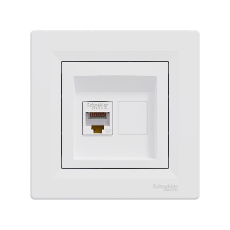 Информационная розетка Schneider Electric Asfora (EPH4300121) белый
