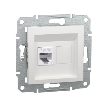 Информационная розетка Schneider Electric Asfora (EPH4770121) белый