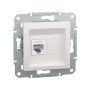Информационная розетка Schneider Electric Asfora (EPH4770121) белый