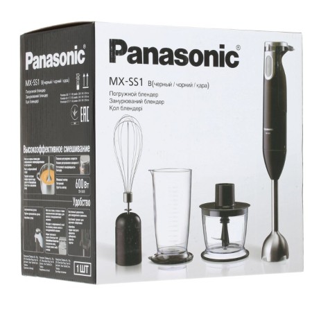 Блендер погружной Panasonic MX-SS1BTQ черный