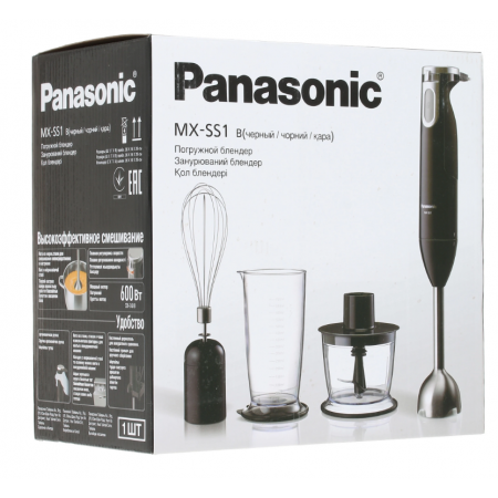 Блендер погружной Panasonic MX-SS1BTQ черный