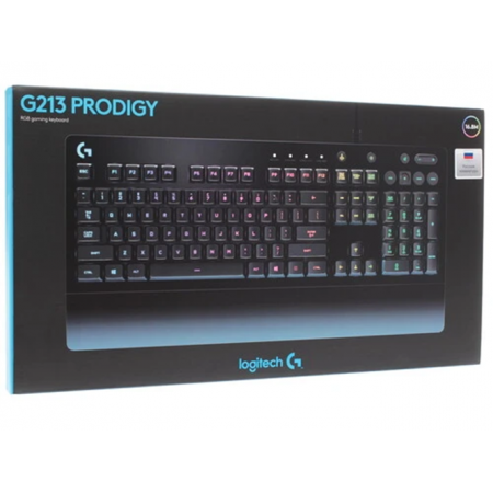 Клавиатура проводная Logitech G213 Prodigy (920-008092) чёрный