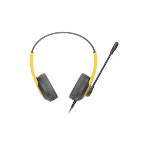 Наушники A4tech Fstyler FH100U желтый/черный