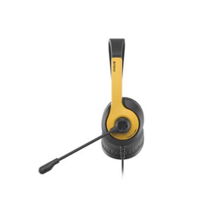 Наушники A4tech Fstyler FH100U желтый/черный