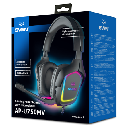 Наушники SVEN AP-U750MV (SV-020781) черный