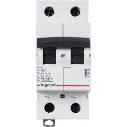 Автоматический выключатель Legrand RX3 2P C10 (419695)