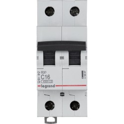 Автоматический выключатель Legrand RX3 2P C16 (419697)