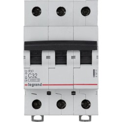Автоматический выключатель Legrand RX3 3P C32 (419711)