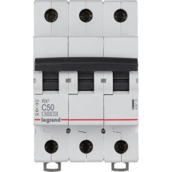 Автоматический выключатель Legrand RX3 3P C50 (419713)