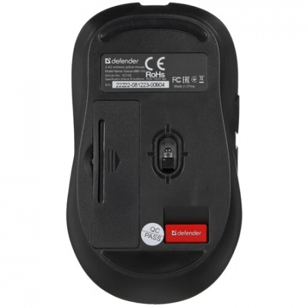 Мышь беспроводная Defender Gassa MM-105 (52105) черный