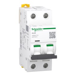 Автоматический выключатель Schneider Electric Acti9 iC60N 2P C10 (A9F79210)