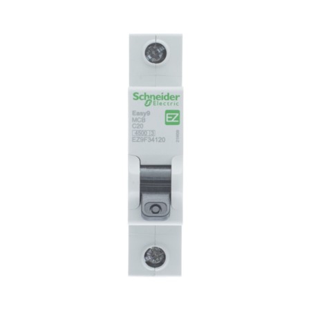 Автоматический выключатель Schneider Electric EZ9F34120 20 A белый