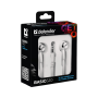 Наушники Defender Basic 620 (63625) белый