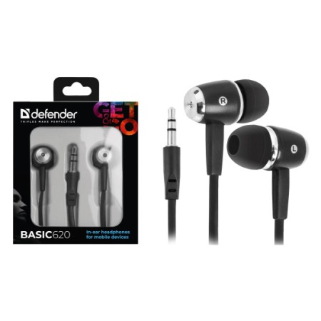 Наушники Defender Basic 620 (63620) черный