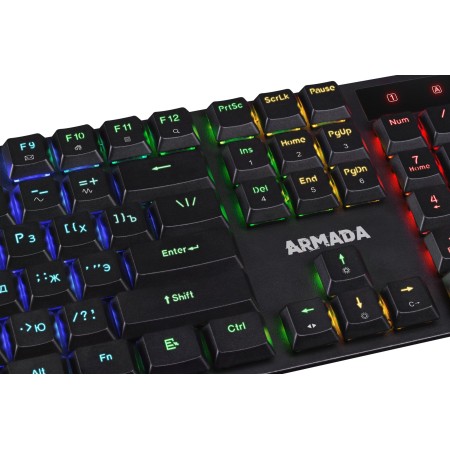 Клавиатура проводная Defender Armada GK-004 (45004) чёрный