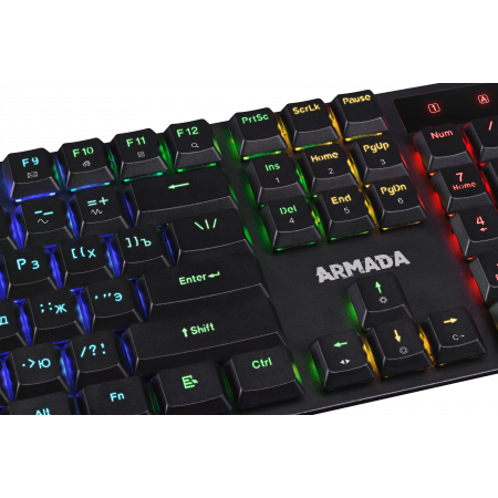 Клавиатура проводная Defender Armada GK-004 (45004) чёрный