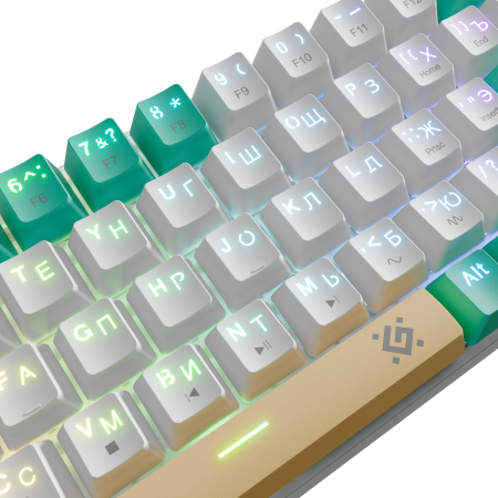 Клавиатура проводная Defender Vexx Pro GK-084 (45084) зелёный