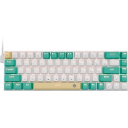 Клавиатура проводная Defender Vexx Pro GK-084 (45084) бело-зеленый