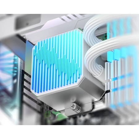 Система водяного охлаждения ID-COOLING DX360 MAX WHITE белый