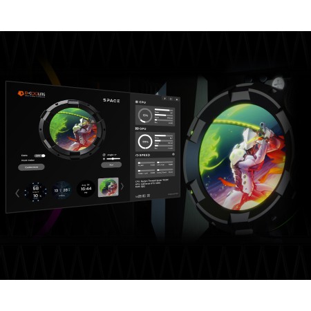 Система водяного охлаждения ID-COOLING SL360 PRO SE черный