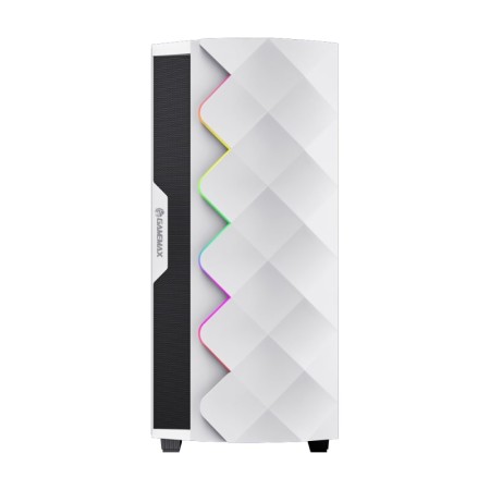Корпус Gamemax Diamond CP WT белый