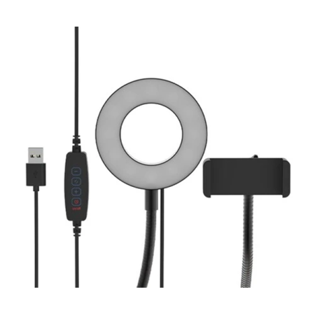 Кольцевая лампа Ritmix RRL-091 чёрный