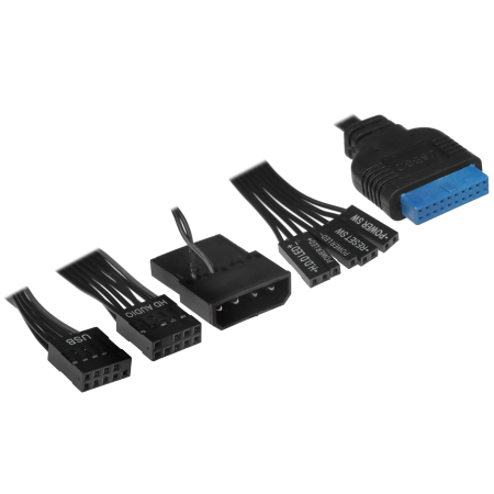 Корпус Cougar MX110 RGB (382BD20.0001) черный