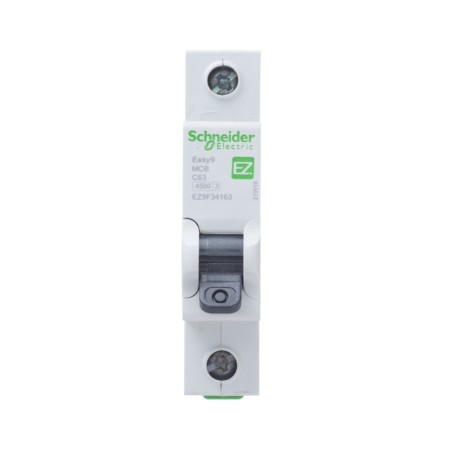 Автоматический выключатель Schneider Electric EZ9F34163 63 A белый