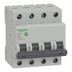 Автоматический выключатель Schneider Electric Easy9 4P C40 (EZ9F34440)